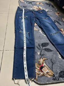 Ripped Denim Jeans