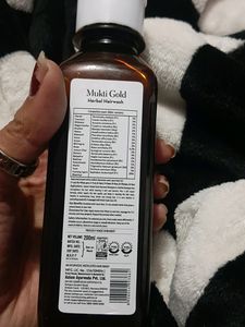 Mukti Gold Herbal Hairwash