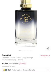 Faunwalk Kenyan Sunset Perfume
