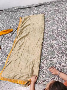 Vibrant Yellow Embroidered Kurta Set