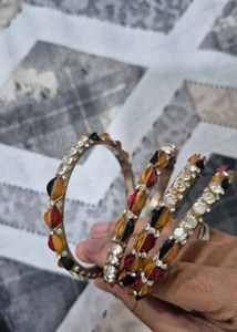 Boho Beaded Stackable Bangles
