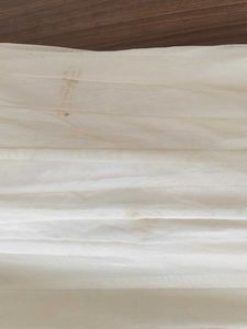 White Net &amp; Red Velvet Anarkali Suit