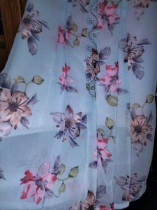 Beautiful Floral Print Dress for Girls