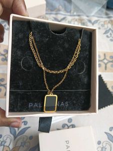 18 carat gold plated palmond chain