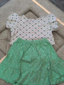 Cute Polka Dot Ruffle Dress