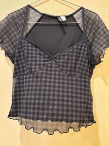 Beautiful Mesh Top From H&M