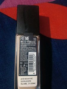 Maybelline Fit Me Matte + Poreless Foundation