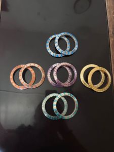 Fusion Set of 10 Colorful Enamel Bangles