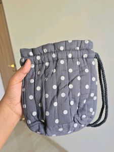 ZARA Polka Dot Potli Bag