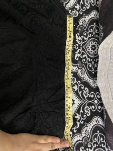 Black Lace Skirt