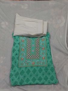 Embroidered Kurta Set with Pants