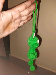 Crochet Frog And Bunny Keychain for Bags &amp; Keys
