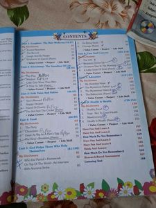 English Coursebook &amp; Assignments for Class 6