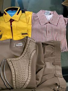 festive wear kids combo of blazer set and 2 shirts