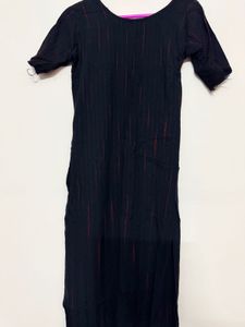 Black kurta
