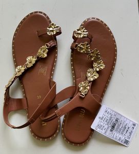 Luna Blu Brown Sandals
