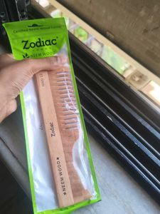 Zodiac Neem Wood Comb