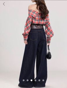 Savana Plaid Off-Shoulder Zip-Up Top
