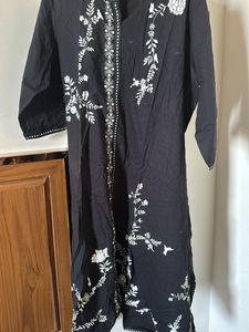 Laks*ita Black printed Kurta