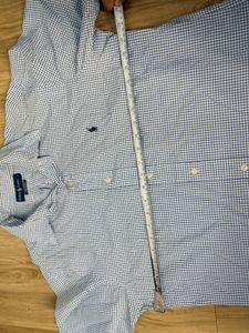 Men's Blue Gingham Check Shirt
