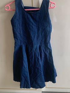 Denim Skater Dress
