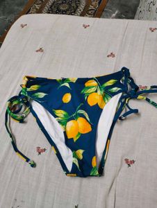 Lemon Print Bikini Bottoms