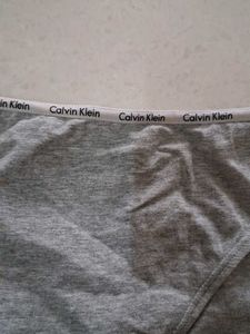 Calvin Klein Grey Cotton Briefs