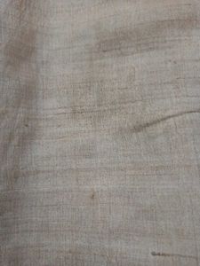 Solid Beige Raw Silk Kurta with Lining