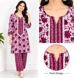 looto 😜    ✨Elegant Pure cotton Kurta with Pants