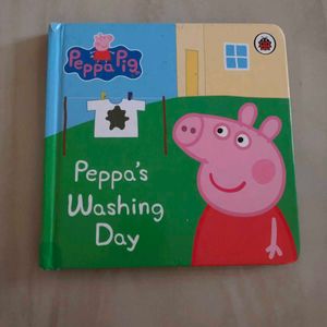 combo of plush toy with 2 peppa board bo