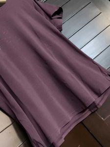Lango Women Muave Graphic Tee