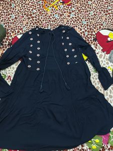 Floral Embroidered Dress