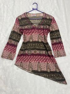 Y2k desi Asymmetrical Top✨