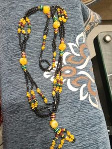 Boho Beaded Necklace Set combo 2 se