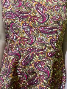 Boho Paisley Print Mini Dress