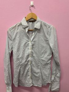 Striped Button-Down fitted Shirt