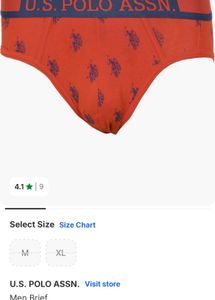unused men's Brief- US Polo