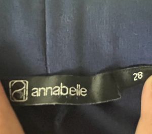 Brand New Pantaloons Tregging In Navy Blue 28