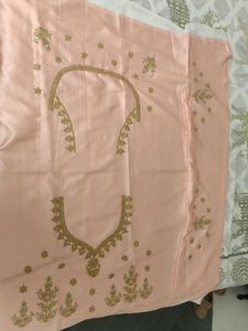Beautiful Peach Lehenga Choli Set