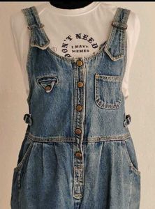 Vintage Denim Overalls