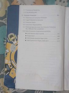 Class XII Business Studies Textbook