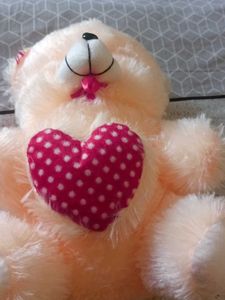 Cute Heart Teddy Bear