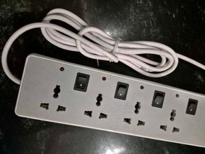 SYSKA Extension Board with Individual Switches