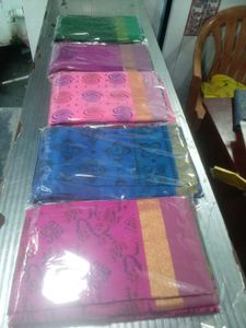 Stock clearance sale silk cotton saree