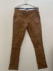 Brown Casual Trousers