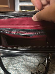 ALDO Black Quilted Crossbody Bag
