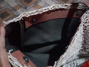 Elegant White Lace Shoulder Bag