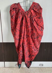 Price Drop ! Top, Dhoti And Shrug Set