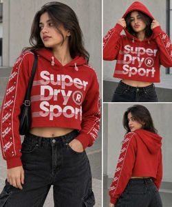 Superdry Sport Cropped Hoodie
