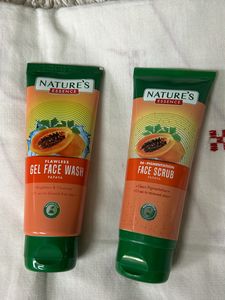 Combo Of Facewash And Face scrub